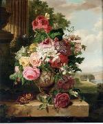 unknow artist Floral, beautiful classical still life of flowers.137 France oil painting reproduction